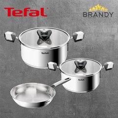 Tefal Emotion+ Stainless Steel Set 5pcs