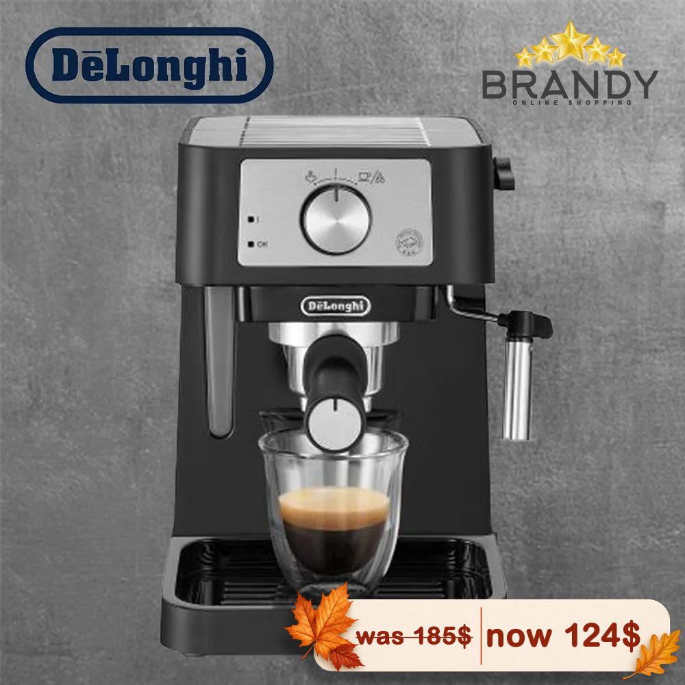 De'Longhi Stilosa EC260.BK Manual Espresso Machine 15-bar Black