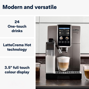 Delonghi Dinamica Plus Automatic Coffee Machine ECAM380.95TBS
