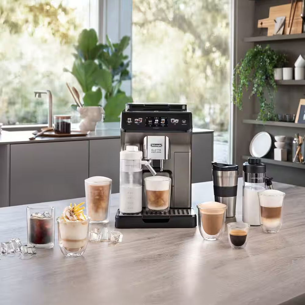 De'Longhi Eletta Explore Automatic coffee maker ECAM450.86.T - 50+ Brew Drinks