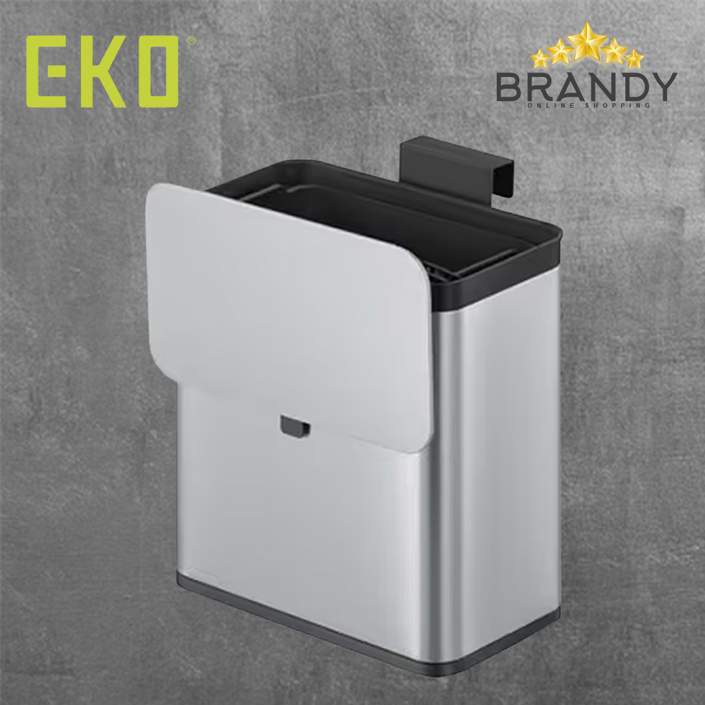 EKO Puro In-cabinet Bin Matt Stainless Steel 7L EK9008MMT-7L-BL-1
