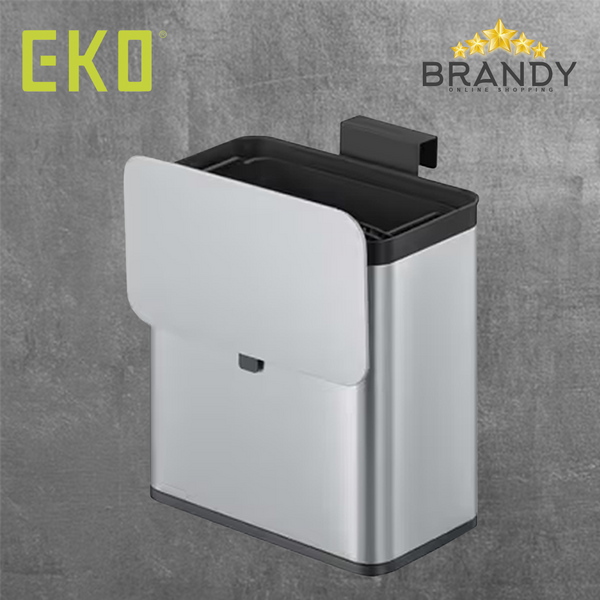 EKO Puro In-cabinet Bin Matt Stainless Steel 7L EK9008MMT-7L-BL-1