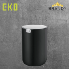 Eko Fandy Mini Swing Bin 1.5 L Black EK9206