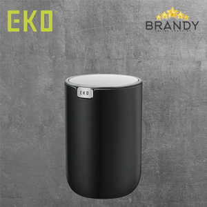 Eko Fandy Mini Swing Bin 1.5 L Black EK9206