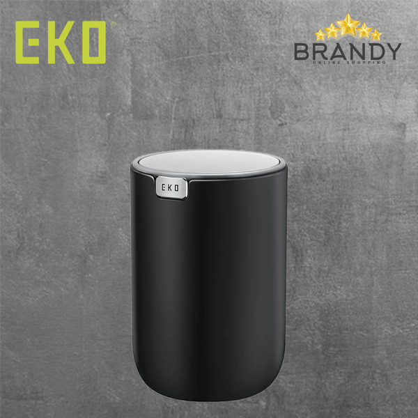 Eko Fandy Mini Swing Bin 1.5 L Black EK9206