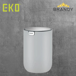 EKO Fandy Table Bin EK9206 1.5L Mini Swing Bin Grey
