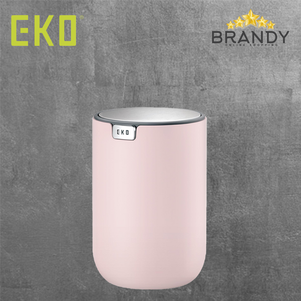EKO Fandy Table Bin Mini Swing Countertop Bin 1.5 L Soft Pink
