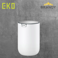 EKO Fandy Mini Swing Bin 1.5 L White
