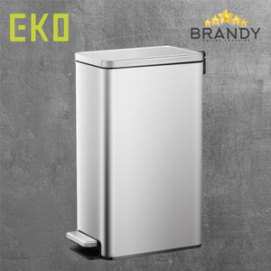 EKO Stella Slim Pedal Bin Stainless 30 Liters-1