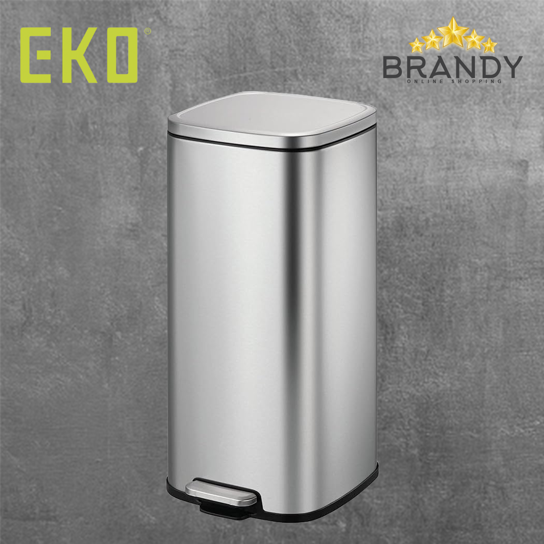Eko Step EKO Stella Step Bin 30L Brushed Stainless Steel Soft-Close