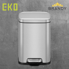 EKO Stella Step EK9384 Pedal Bin Stainless Steel 6L/12L/20L