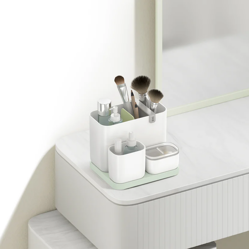 EKO Bento Cosmetic Organizer EK6124P-WH-1