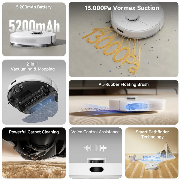 Robot Vacuum & Mop F10