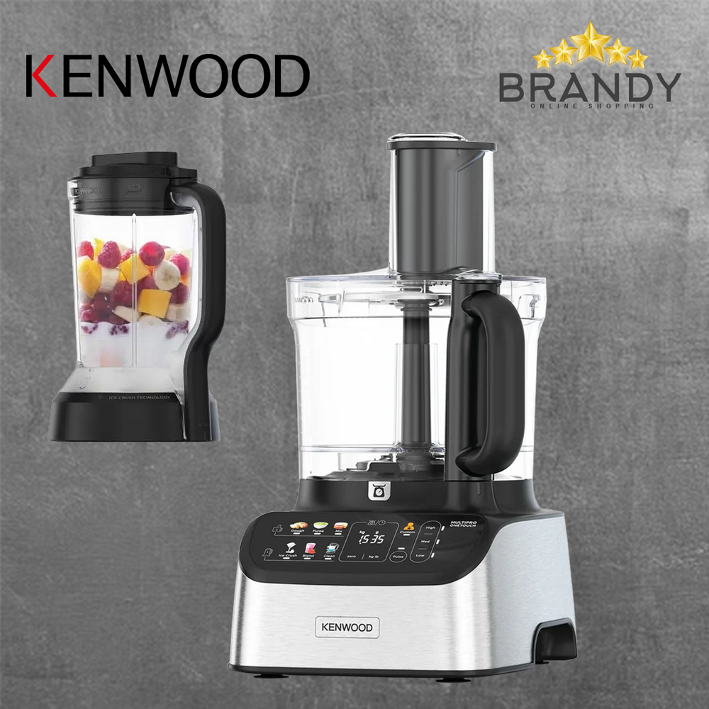 Kenwood MultiPro OneTouch FDM73.480SS Food Processor 1000W 3L Silver