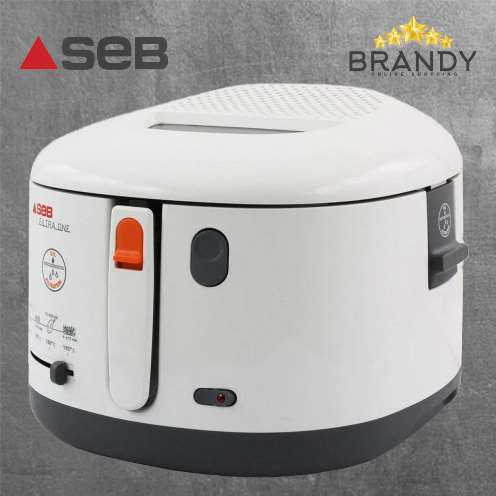 SEB Filtra One FF162100 Deep Fryer 2.1 L Oil 1.2 kg Capacity White
