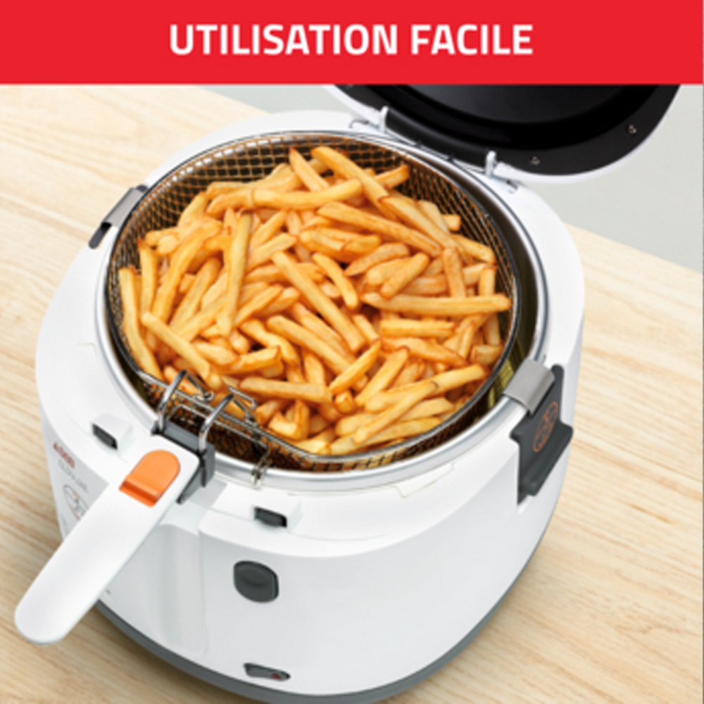 SEB Filtra One FF162100 Deep Fryer 2.1 L Oil 1.2 kg Capacity White