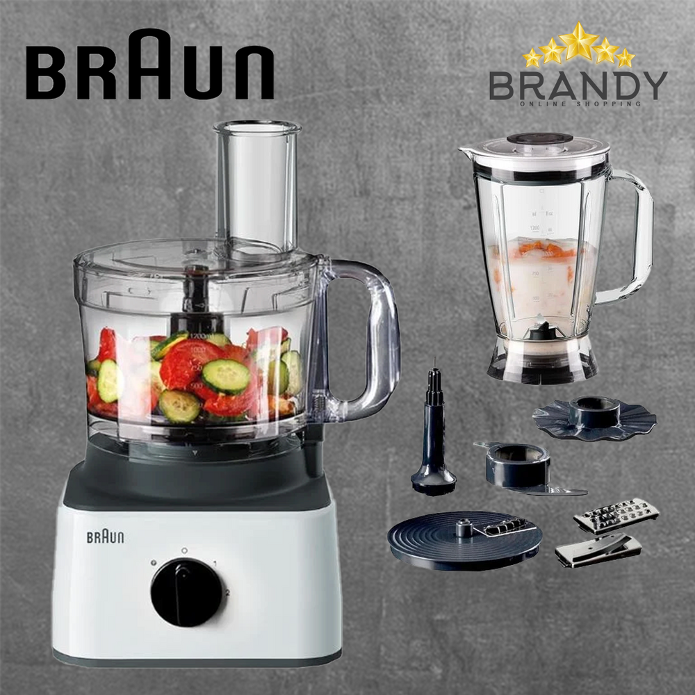 Food Processor 2.1L FP0132 with Attachments