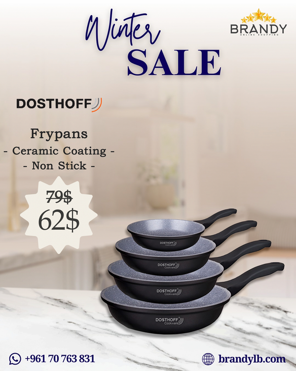 Master Granite Frypans Set 4pcs