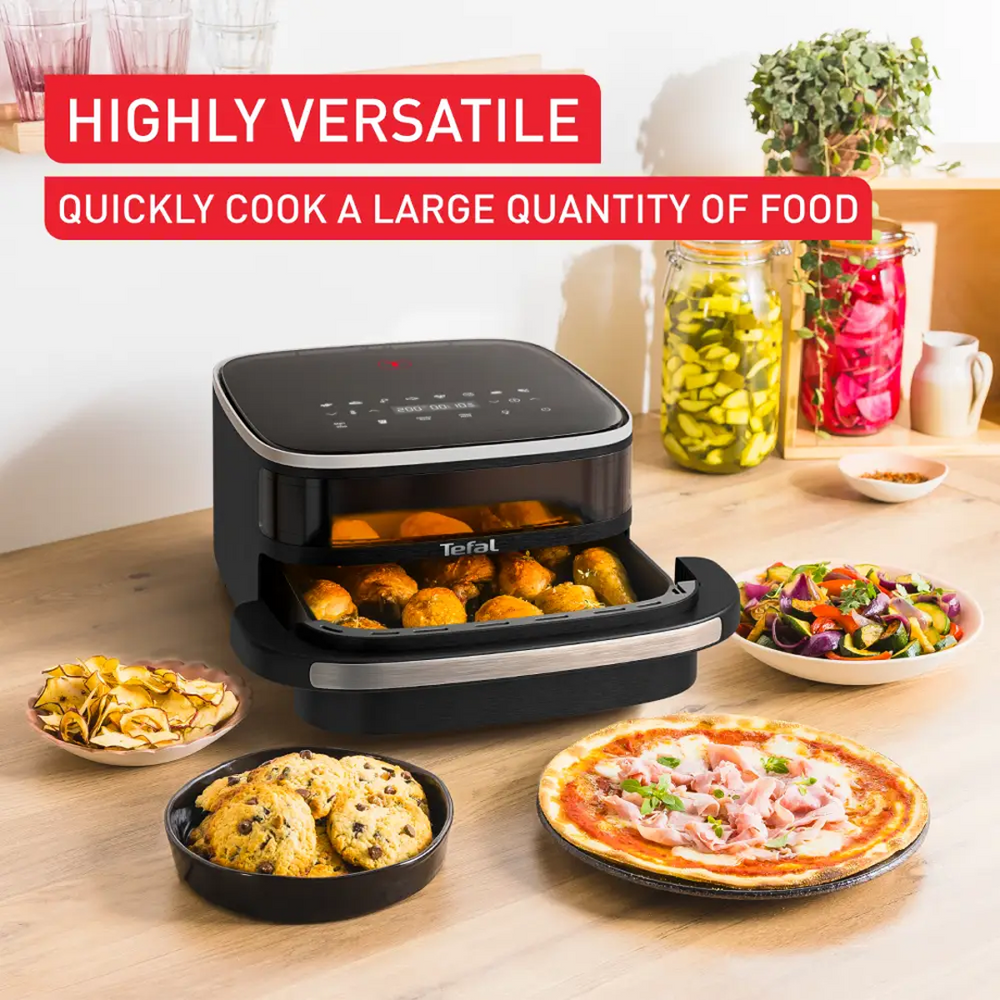 Easy Fry Pizza FW4018G0 Air Fryer - Black, 4.5 Liters