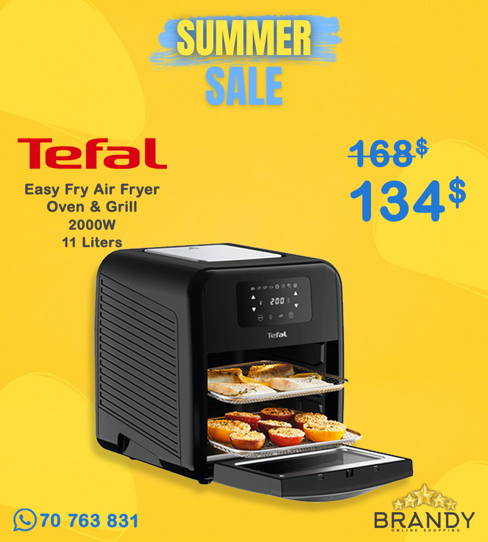 Tefal Easy Fry FW501827 9-in-1 Air Fryer Oven & Grill 11L Black