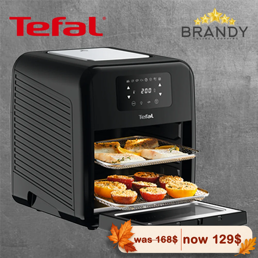 Tefal Easy Fry FW501827 9-in-1 Air Fryer Oven & Grill 11L Black