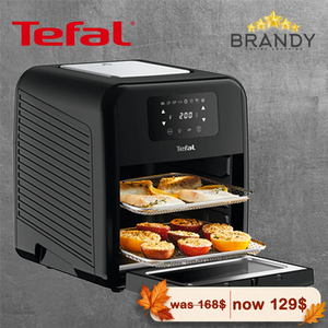 Tefal Easy Fry FW501827 9-in-1 Air Fryer Oven & Grill 11L Black