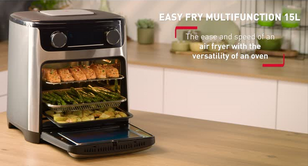 Air fryer Oven - Easy Fry Multifunction 15Liters 9-in-1