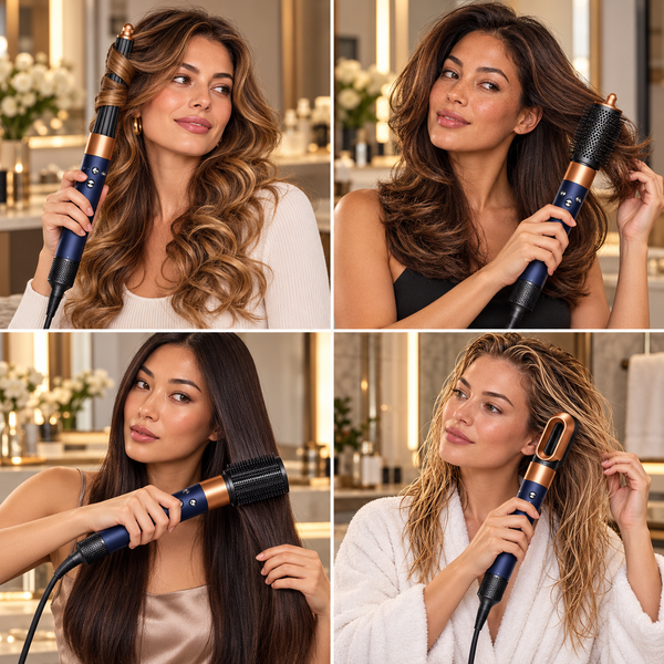 Dyson Airwrap i.d. HS08 Multi‑Styler & Dryer Straight+Wavy Prussian Blue
