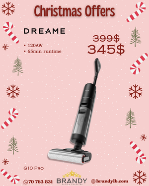 Cordless Wet & Dry Vacuum G10 Pro with Self-Cleaning Function