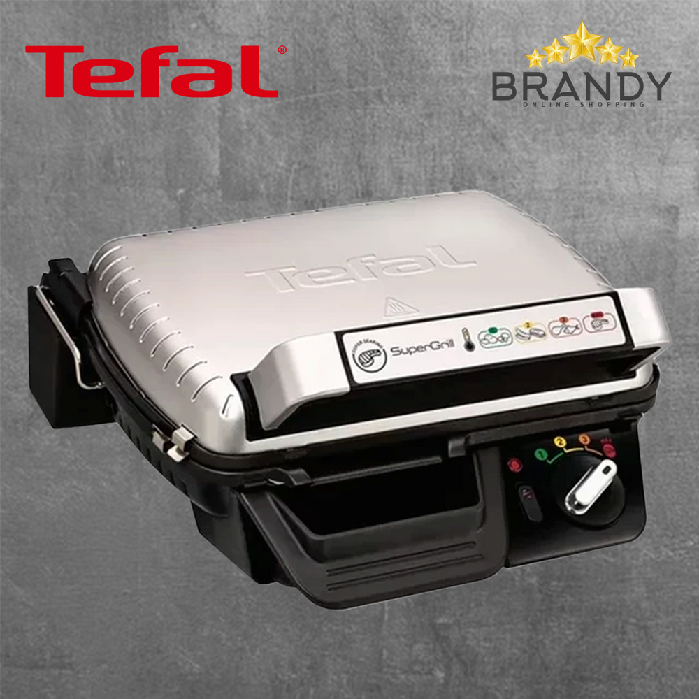 Tefal SuperGrill Standard GC450B32 Electric Contact Grill 2000W