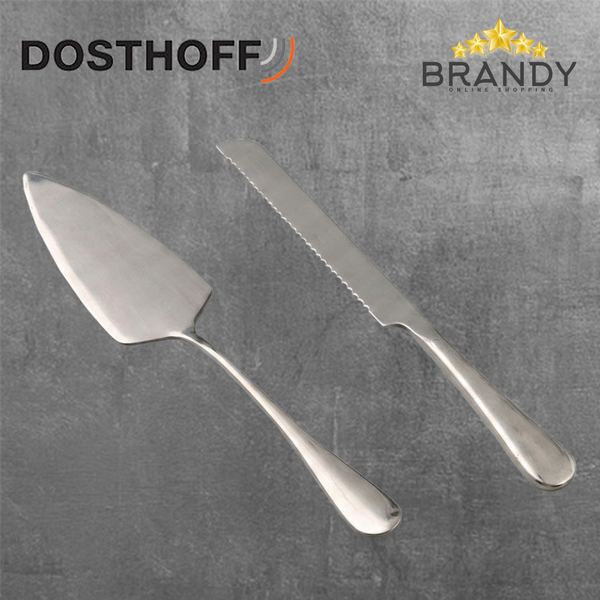Dosthoff Cake Serving Set 2pcs - Stainless Steel