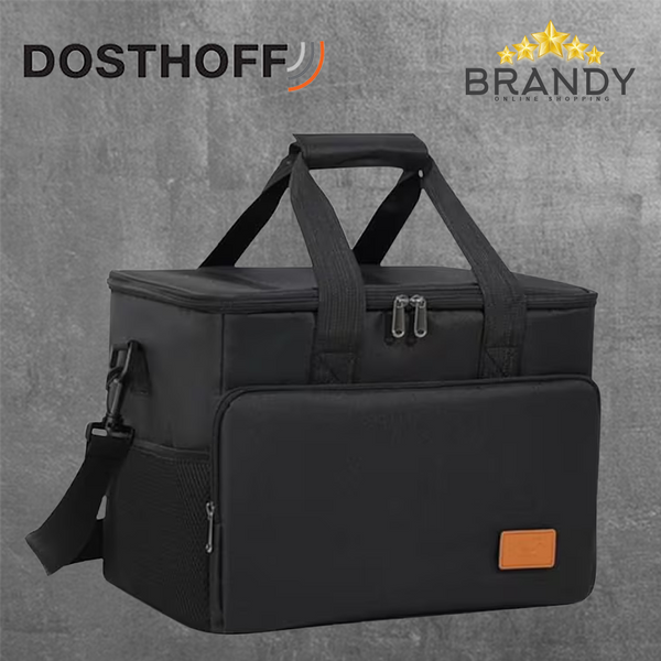 Dosthoff Lunch Bag Insulated 36x26x24cm Black XF114-1