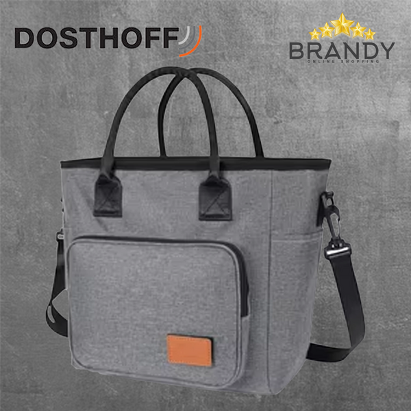 Dosthoff Lunch Bag Insulated 36x16x26cm Grey XF1151-1