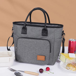 Dosthoff Lunch Bag Insulated 36x16x26cm Grey XF1151-2