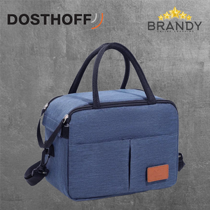 Dosthoff Lunch Bag Insulated 20.5x15.5x18.5cm Blue XF1254-1