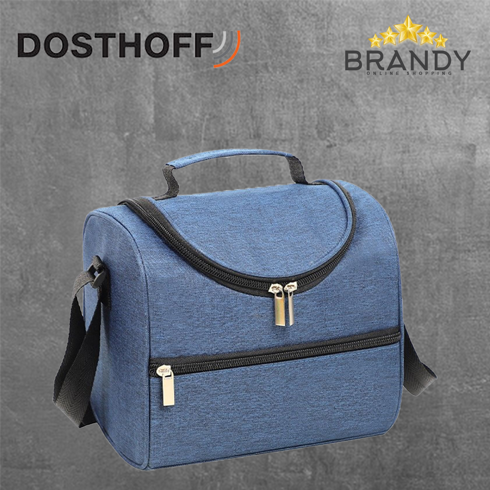 Dosthoff Lunch Bag Insulated 20.5x15.5x18.5cm Blue XF913