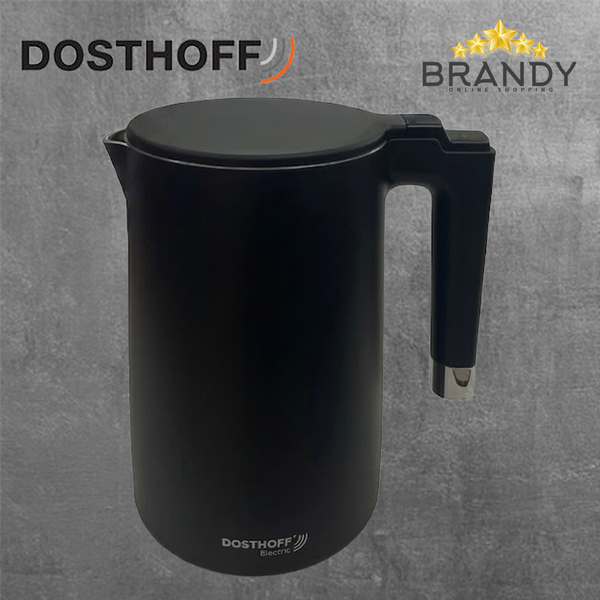 Dosthoff Electric Kettle 1.7L 1800W Black