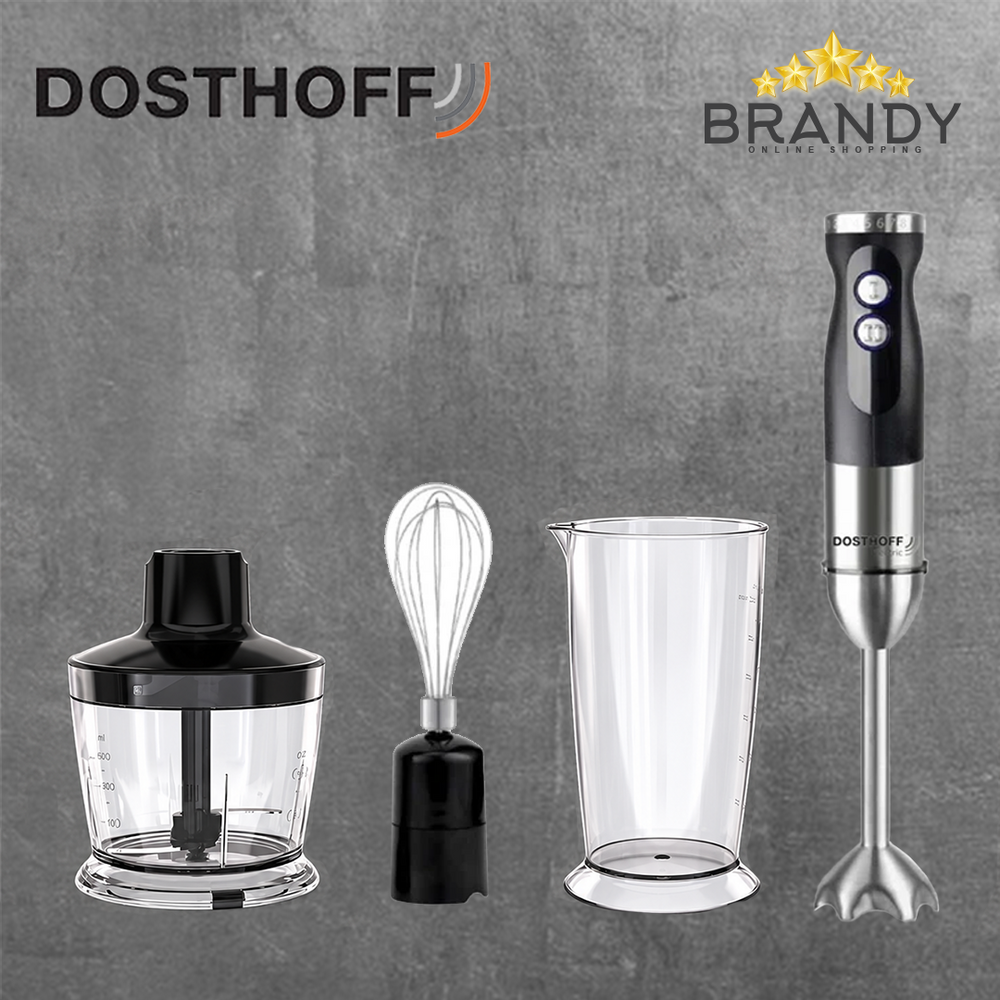 Dosthoff Hand Blender Set 1000W - Variable Speeds JE-912B