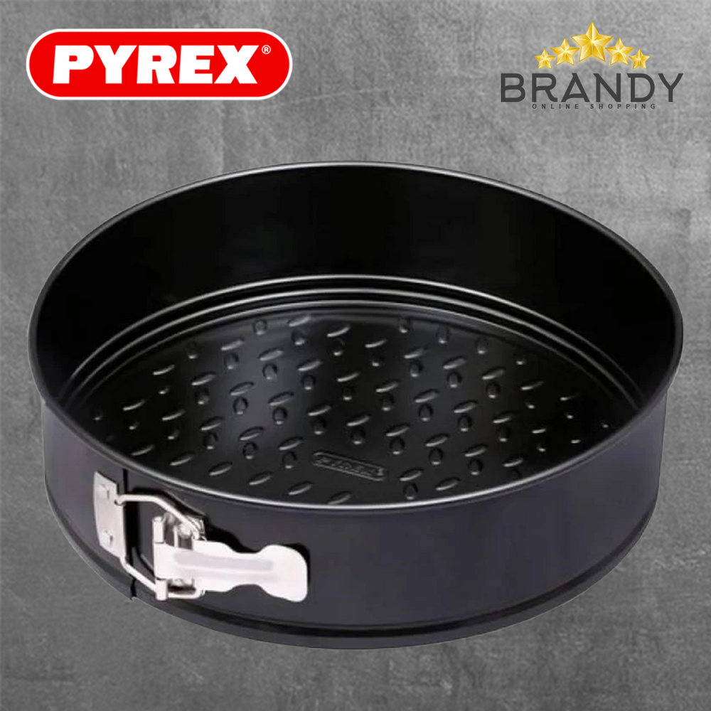 Pyrex Glide Springform Cheese Cake Pan Carbon Steel Nonstick - 2 Sizes-1