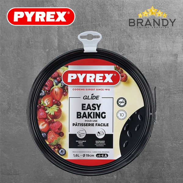 Pyrex Glide Springform Cheese Cake Pan Carbon Steel Nonstick - 2 Sizes-3