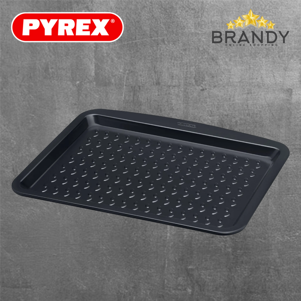 Pyrex Glide Baking Tray Carbon Steel Nonstick - 2 Sizes-1