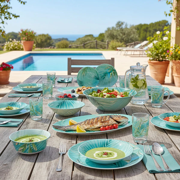Luminarc Simply Crazifolia 46-Piece Dinner Set Q1820-3