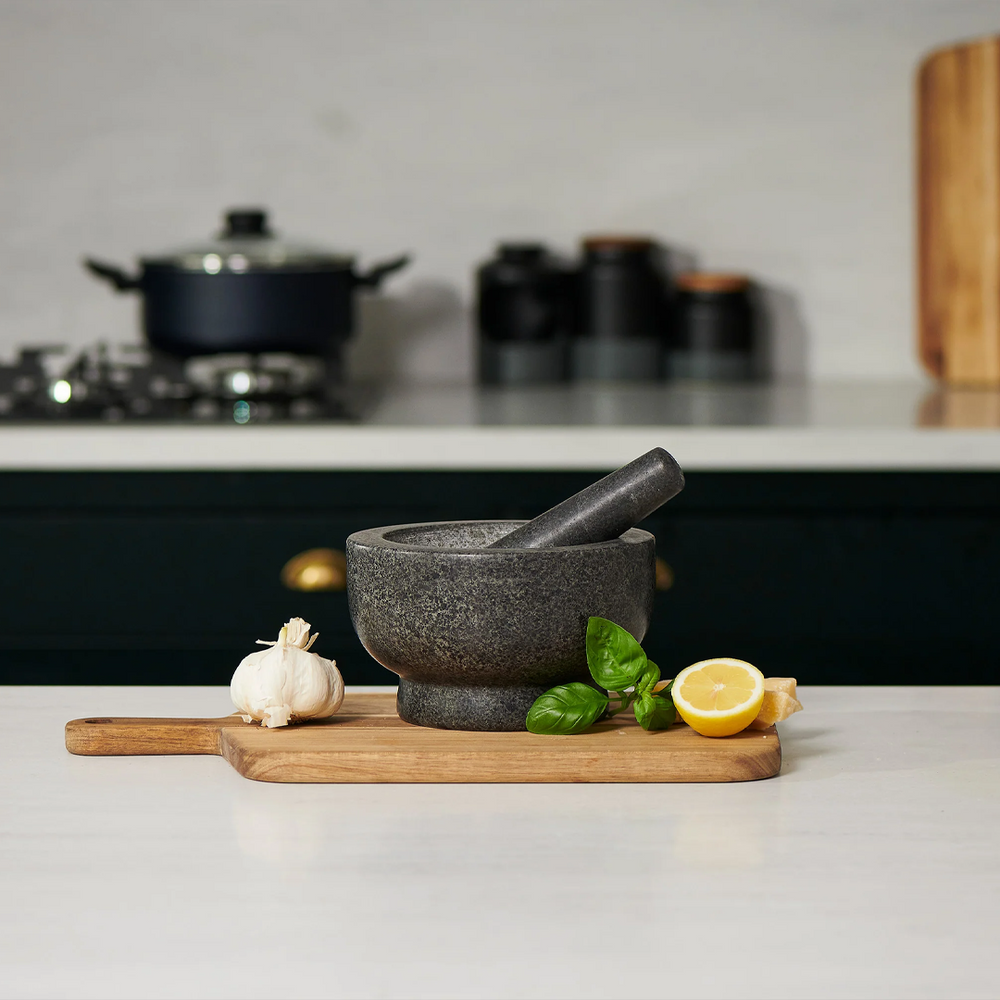 Clavering Grey Granite Pestle & Mortar 20cm