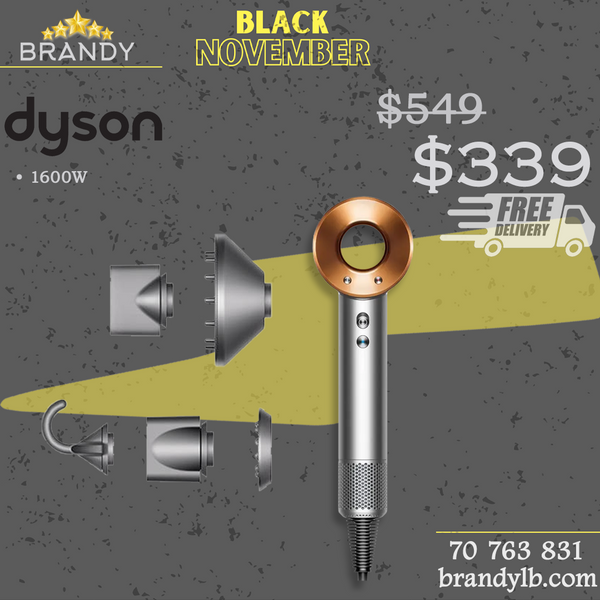 Supersonic Hair Dryer HD08 Nickel-Copper