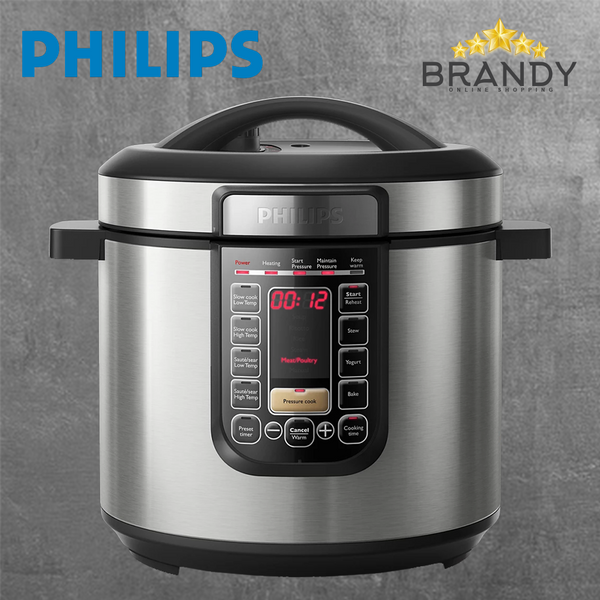 Philips All-in-One Multicooker HD2237 Viva Collection - 6 Liters - Pressure Cooker
