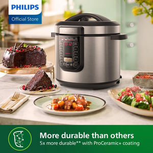 Philips All-in-One Multicooker HD2237 Viva Collection - 6 Liters - Pressure Cooker