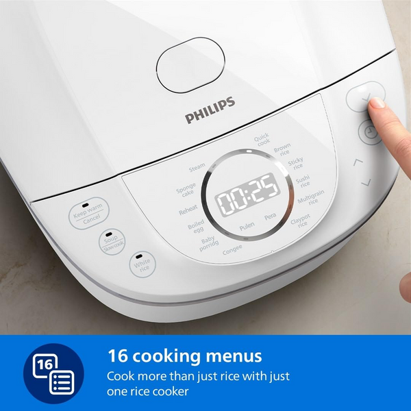 Philips 3000 Series Philips Digital Rice Cooker HD4717