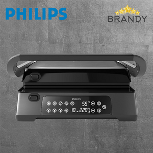 Philips 7000 Series Contact Grill HD6307 - 37x34cm with Thermometer Probe