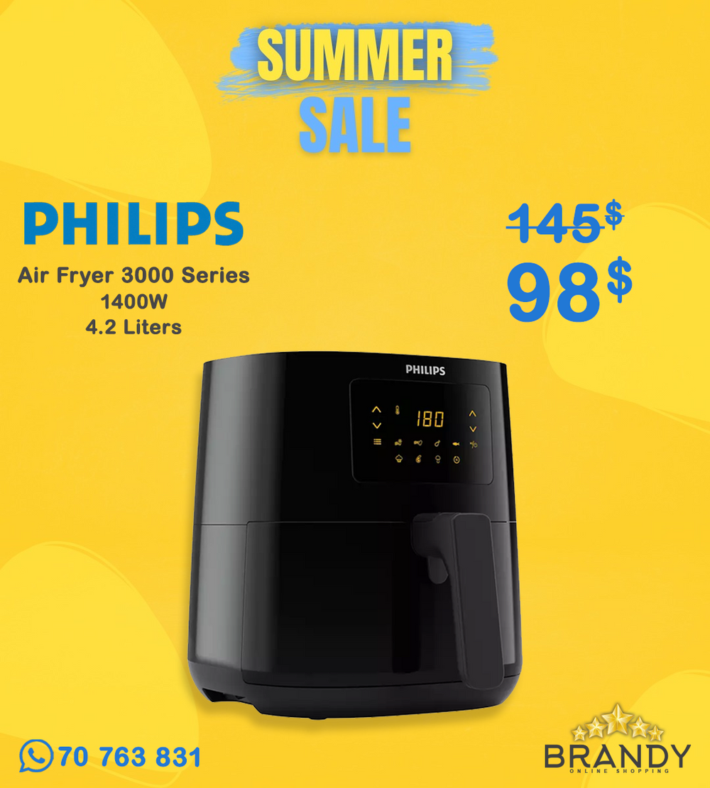 Philips 3000 Series Airfryer HD9252 4.1L Digital Rapid Air
