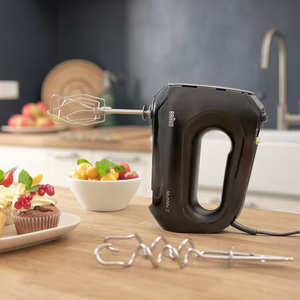 Braun MultiMix 2 Hand Mixer HM201AI 500W 4 Speeds Turbo Black